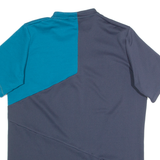 QLOOM Cycling Mens Jersey Blue 1/4 Zip M