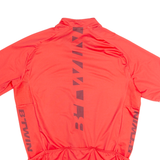 DECATHLON Cycling Zip Up Mens Jersey Red High Neck L