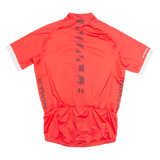 DECATHLON Cycling Zip Up Mens Jersey Red High Neck L