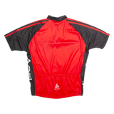 ODLO Cycling Mens Jersey Red 1/4 Zip XL