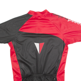 CRIVIT Cycling Zip Up Mens Jersey Black High Neck M