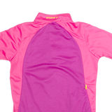 STOKE Cycling Girls Jersey Pink 1/4 Zip M
