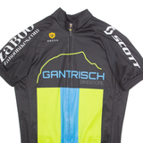 DECCA Cycling Zip Up Mens Jersey Black High Neck S