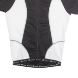 FORCE Cycling Zip Up Mens Jersey Black High Neck M