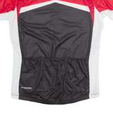 OXYLANE Cycling Mens Jersey Black 1/2 Zip M