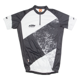 KTM Cycling Mens Jersey Black 1/4 Zip M