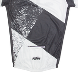 KTM Cycling Mens Jersey Black 1/4 Zip M