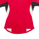 STOKE Cycling Mens Jersey Red 1/2 Zip S