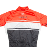 STOCKLI Cycling Zip Up Mens Jersey Red High Neck L