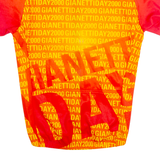CIEGI Cycling Zip Up Mens Jersey Orange High Neck XS