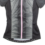 CRIVIT Cycling Zip Up Womens Jersey Black High Neck S