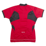 BRUNEX Cycling Mens Jersey Red 1/4 Zip M