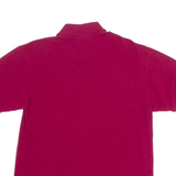 LACOSTE Mens Polo Shirt Maroon S