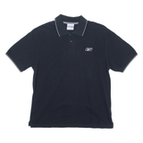 REEBOK Mens Polo Shirt Black S