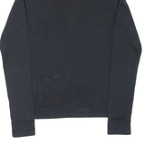 LACOSTE Mens Polo Shirt Black Long Sleeve S