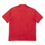 LACOSTE Mens Polo Shirt Red M