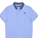 KAPPA Mens Polo Shirt Blue M