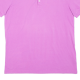 KAPPA Mens Polo Shirt Purple 2XL