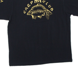 Mens Polo Shirt Black L