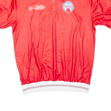 Mens Polo Shirt Red L