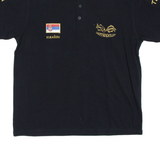 Mens Polo Shirt Black L