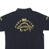 Mens Polo Shirt Black L