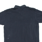 ROUGH RIDER JEANS Slim Fit Mens Polo Shirt Black L