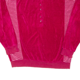 Velvet Womens Polo Shirt Pink Long Sleeve L