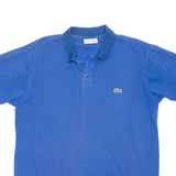 LACOSTE Mens Polo Shirt Blue L