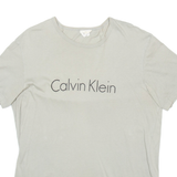 CALVIN KLEIN Mens T-Shirt Grey M