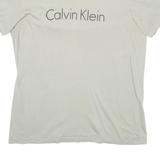 CALVIN KLEIN Mens T-Shirt Grey M