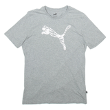PUMA Mens T-Shirt Grey S
