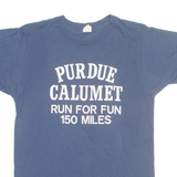 SCREEN STARS Run For Fun Womens T-Shirt Blue L