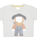 HUMOR Mens T-Shirt Grey L