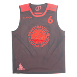 SPALDING Basketball Alstom Reversible Mens Jersey Black Sleeveless USA L