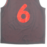 SPALDING Basketball Alstom Reversible Mens Jersey Black Sleeveless USA L