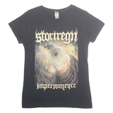 GILDAN Stortregn Womens Band T-Shirt Black M
