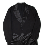 Mens Blazer Jacket Black L