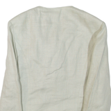 PERRY Womens Blazer Jacket Cream M