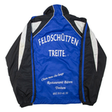 Mens Track Jacket Blue Colourblock XL