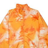 Womens Jacket Orange Floral L