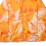 Womens Jacket Orange Floral L