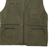 Utility Mens Gilet Green M