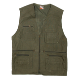 Utility Mens Gilet Green M
