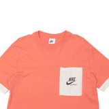 NIKE Cropped Womens T-Shirt Pink S
