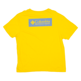 THE NORTH FACE Mens T-Shirt Yellow Crew Neck L