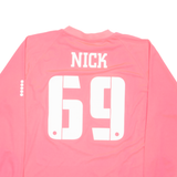PRIMATO Mocciosi Hockey Mens Jersey Pink Long Sleeve L