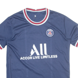 PARIS SAINT-GERMAIN MESSI Mens Football Shirt Jersey Blue S