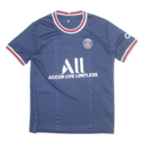 PARIS SAINT-GERMAIN MESSI Mens Football Shirt Jersey Blue S