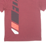 FOXTECH Mens T-Shirt Maroon S